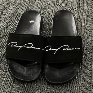 Danny Duncan Black Slide Sandals